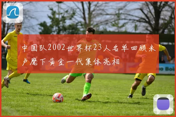 中国队2002世界杯23人名单回顾米卢麾下黄金一代集体亮相